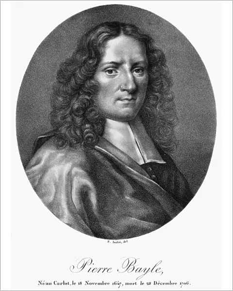 PIERRE BAYLE (1647-1706). French philosopher and critic