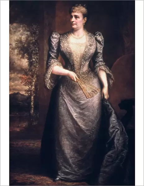 CAROLINE LAVINIA HARRISON (1832-1892). Wife of Benjamin Harrison, 23rd president