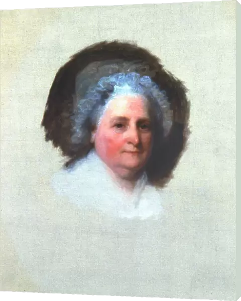 MARTHA WASHINGTON (1731-1802). Wife of George Washington