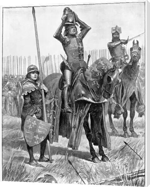 BATTLE OF POITIERS, 1356. Sir, ride forward, the day is yours! -Sir John Chandos