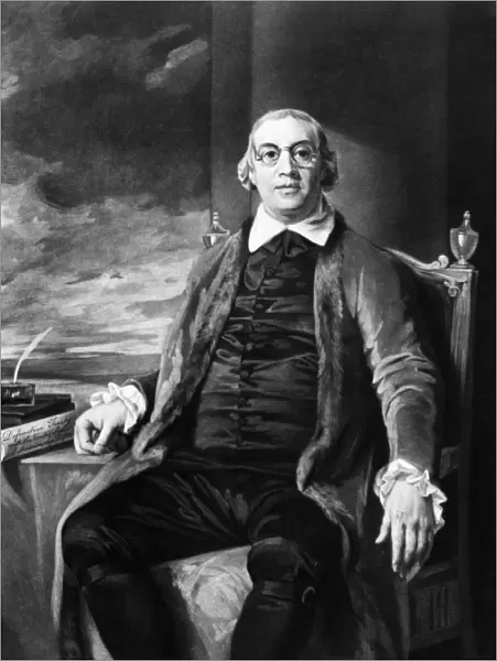 DAVID HARTLEY (1732-1813). English inventor, diplomat and Member of Parliament