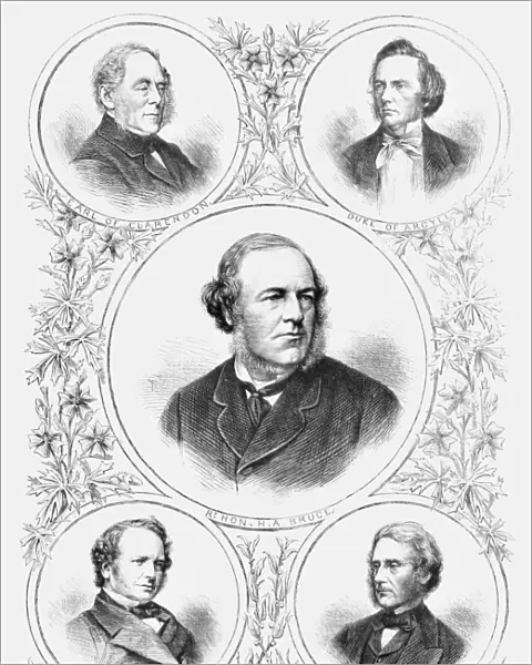 SECRETARIES OF STATE, 1869. The Secretaries of State under the prime ministry of