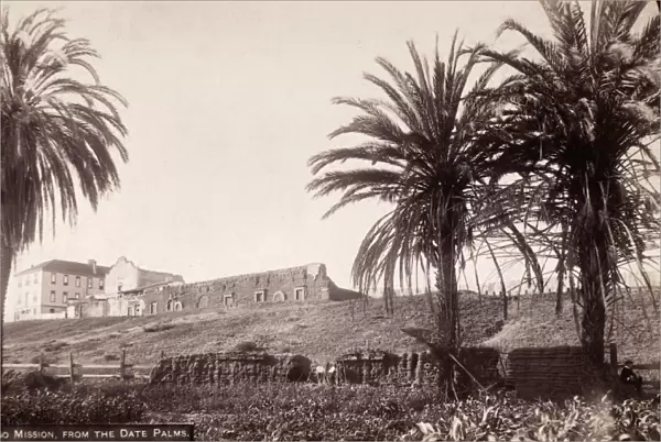 SAN DIEGO MISSION, c1900. The mission San Diego de Alcala, founded by Junipero Serra in 1769