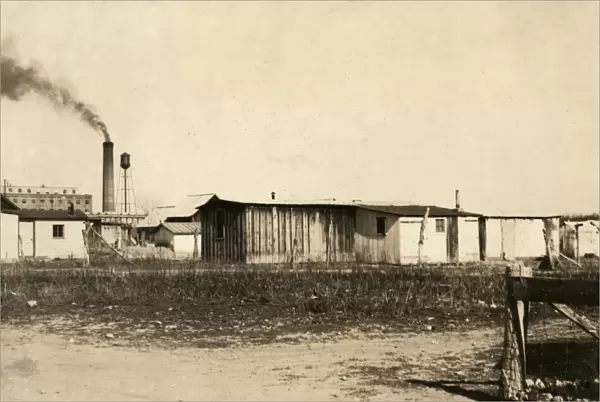 BEET WORKER HOUSING, 1915. View of The Jungle housing section for beet workers in Fort Collins