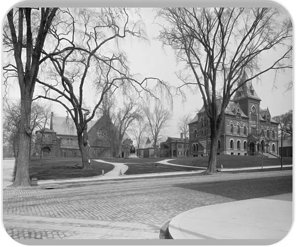 MASSACHUSETTS: SPRINGFIELD. A view of Springfield, Massachusetts. Photograph, c1905