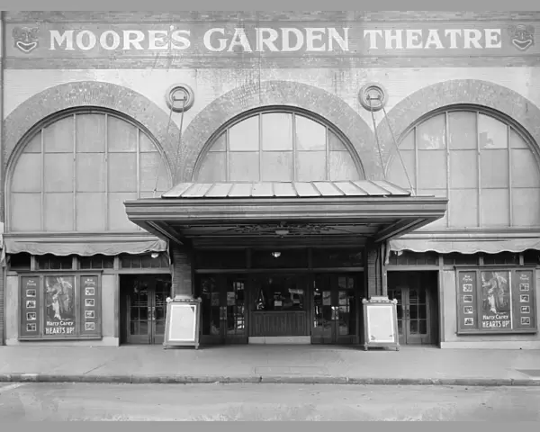 WASHINGTON, D. C. c1920. Moores Garden Theatre in Washington, D. C. Photograph, c1920