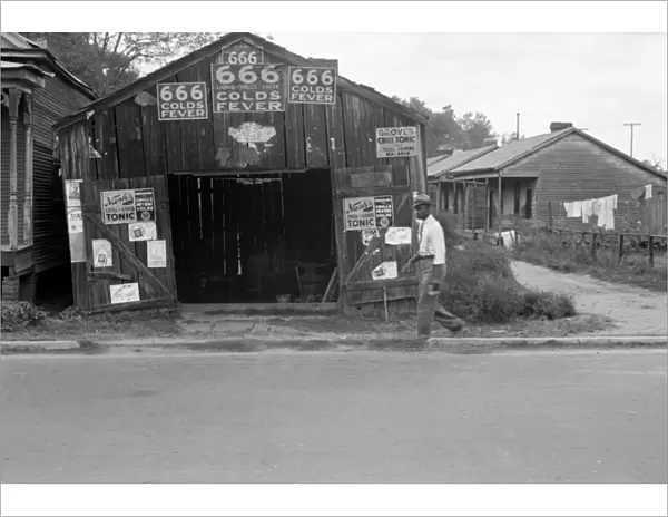 NATCHEZ: ADVERTISEMENT. Posters for a variety of medicines and 666, a popular malaria cure