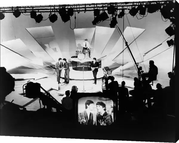 THE BEATLES, 1964. The Beatles; Paul McCartney, George Harrison, Ringo Starr