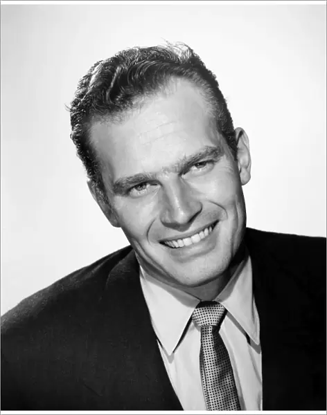 CHARLTON HESTON (1924-2008). American actor