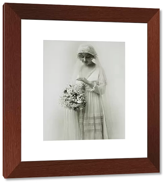 AMERICAN BRIDE, c1925. A portrait of Ivy Sawyer, c1925