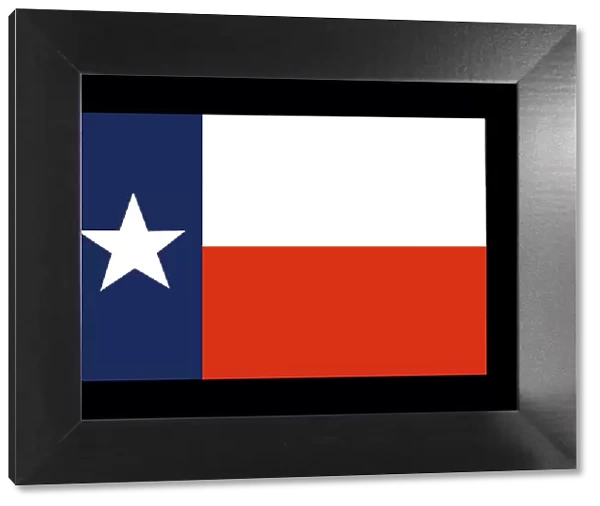 TEXAS: LONE STAR FLAG, 1839. Lone Star Flag of Texas, 1839