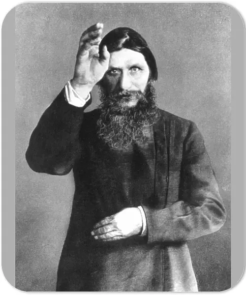 GRIGORI EFIMOVICH RASPUTIN (c1871-1916). Russian monk