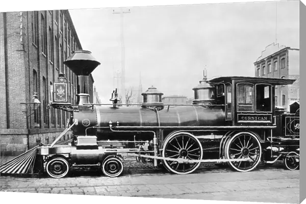 A Baldwin Locomotive, 1868