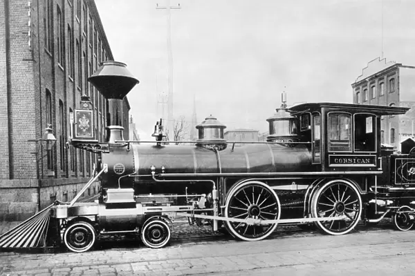 A Baldwin Locomotive, 1868