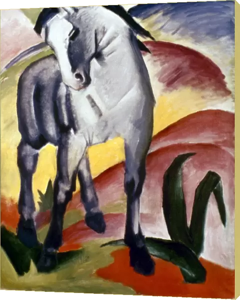 MARC: GREY HORSE, 1911. The Grey Horse I. Painting by Franz Marc