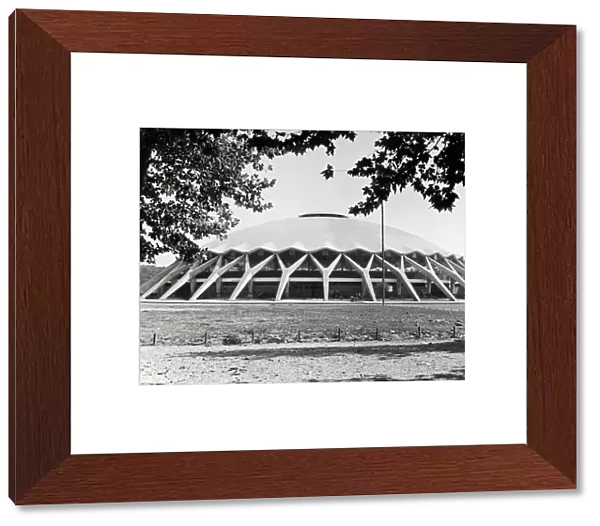 ROME: PALAZZETTO. The Palazzetto dello sport, an indoor arena in Rome, Italy, built for the 1960 Summer Olympics