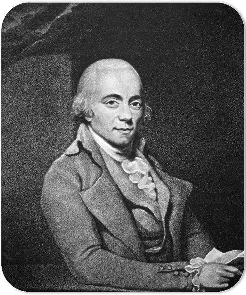 MUZIO CLEMENTI (1752-1832). Italian composer and pianist. Contemporary aquatint engraving