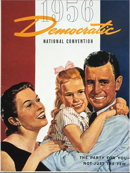 Cover from the program for the Democratic National Convention of 1956