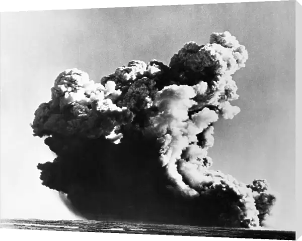 Great Britain tests its first atomic weapon at the Montebello Islands off the coast of north-western Australia, 3 October 1952