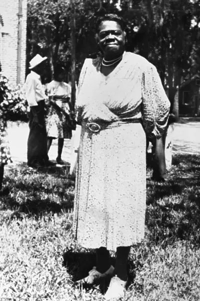 (1875-1955). American educator and civil rights leader. Undated photograph