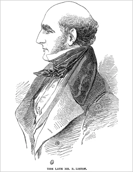 Scottish surgeon. Line engraving, 1847