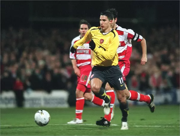 Robin van Persie (Arsenal). Doncaster Rovers 2: 2 Arsenal