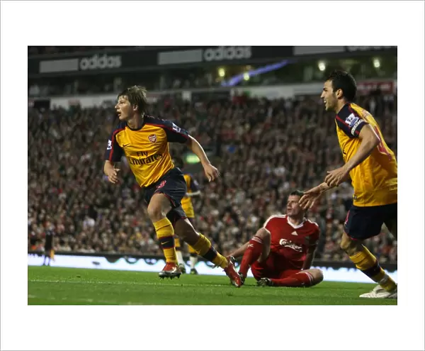 Arshavin's Thrilling Debut: The Unforgettable 4-4 Draw with Liverpool - Arsenal's First Goal