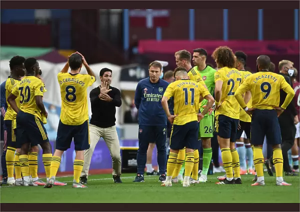Mikel Arteta Directs Arsenal: Aston Villa vs. Arsenal (2019-20)