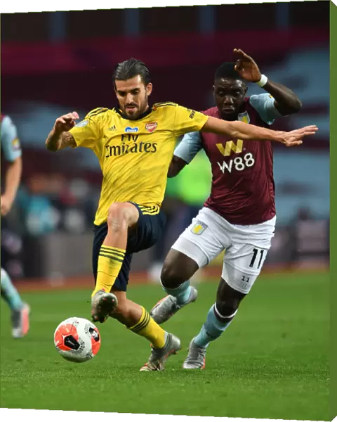 Dani Ceballos vs Marvelous Nakamba: Intense Battle in Aston Villa vs Arsenal FC Premier League Clash
