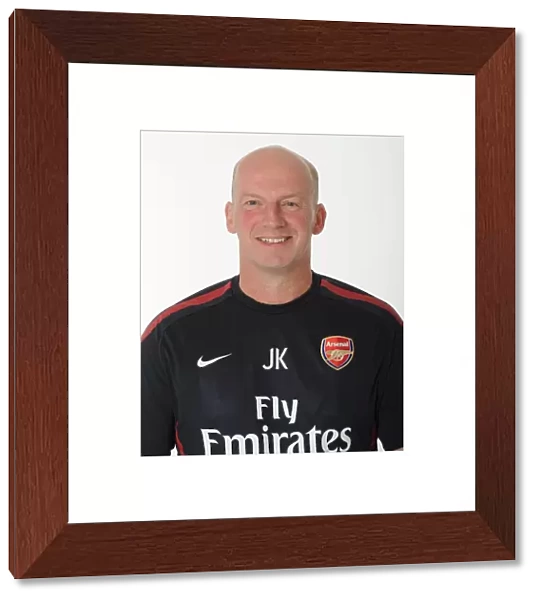 John Kelly (Arsenal Masseur). Arsenal 1st Team Photocall and Membersday