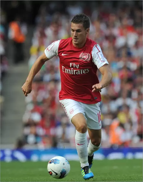Aaron Ramsey (Arsenal). Arsenal 1: 1 New York Red Bulls. Emirates Cup Day 2