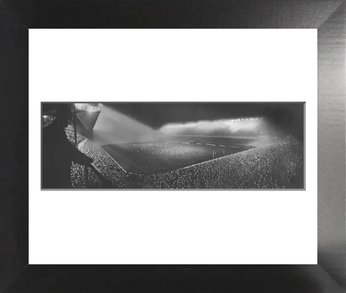 Framed Print : Print of the Second Floodlit Match at Highbury Stadium Framed Print : Print of the Second Floodlit Match at Highbury Stadium