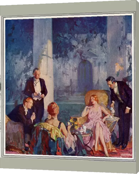 Maxwell House 1920s USA coffee party