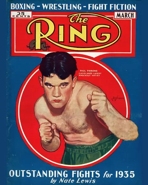 The Ring 1934 1935 1930s USA boxing boxers magazines