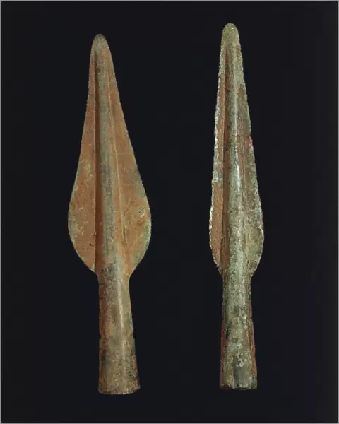 Spearheads from Necropolis of San Marco dei Cavoti, Benevento province