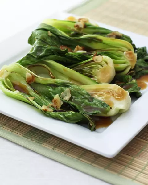 Pak choi with Oyster Sauce