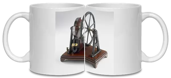 Model of electromagnetic motor invented by Charles Wheatstone, 1840s