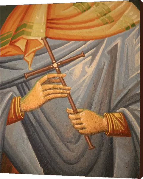 Greek orthodox icon detail