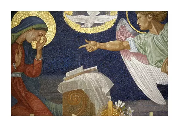 Annunciation mosaic
