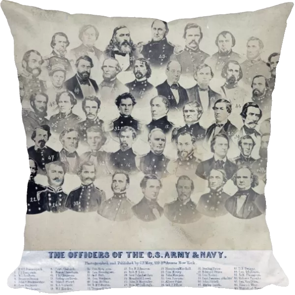 The officers of the C. S. Army & Navy 1861 A. D