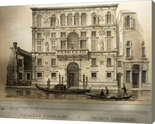 Illustration of the Palazzo Contarini