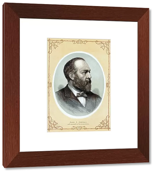 Portrait of James Abram Garfield