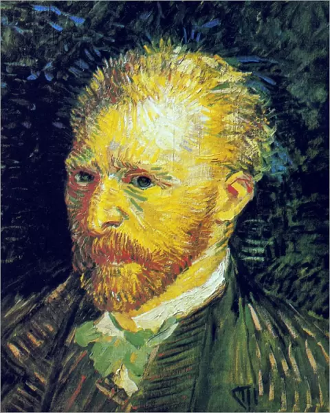 Vincent van Goghs Self Portrait 1887 A. D