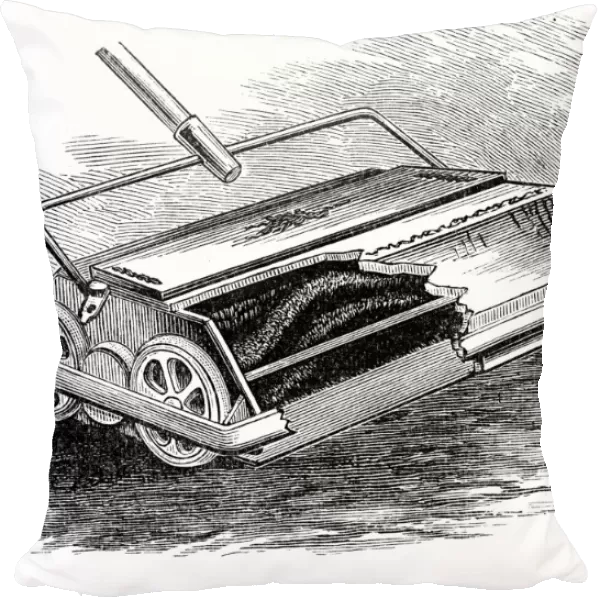 Carpet sweeper or Bissell, newly introduced from the United States