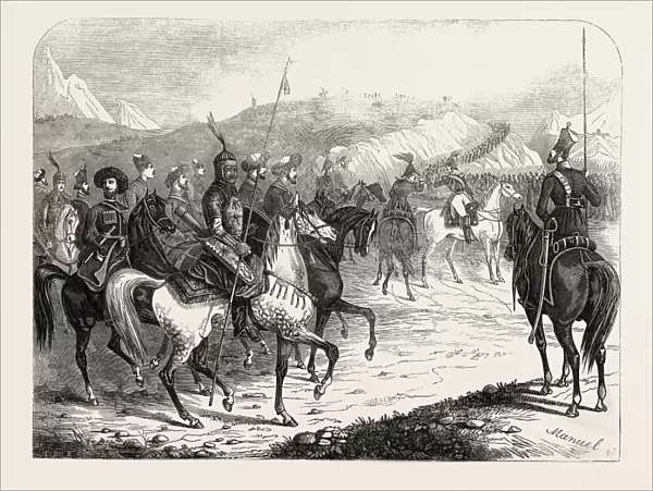 The War in Circassia: Assembling of Russian Troops for the Campaign of the Caucasus, 1846