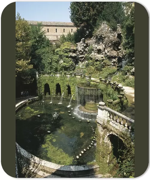 Italy, Latium Region, Rome Province, Tivoli, Villa D Este