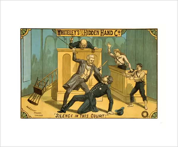 Whiteleys Original Hidden Hand Co. By Jno. B. Jeffery Pr. & Eng
