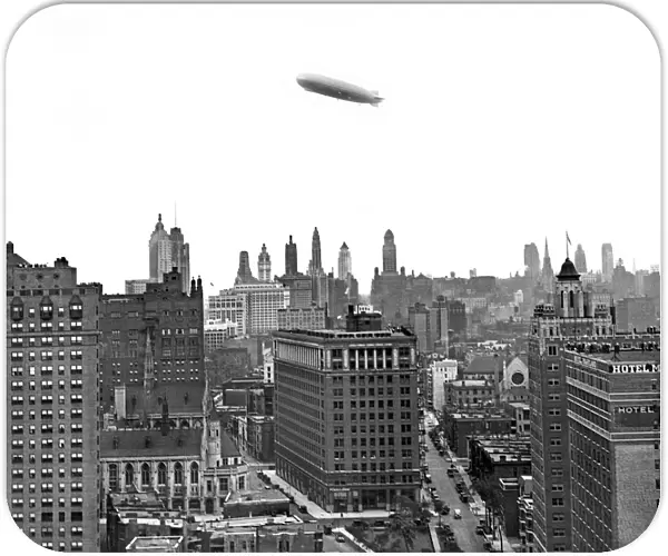 Graf Zeppelin Over Chicago
