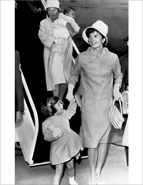 Jacqueline Kennedy With Child