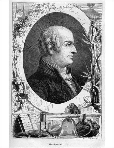 Lazzaro Spallanzani (1729-1799) Italian biologist. He worked on bacteria (disproved